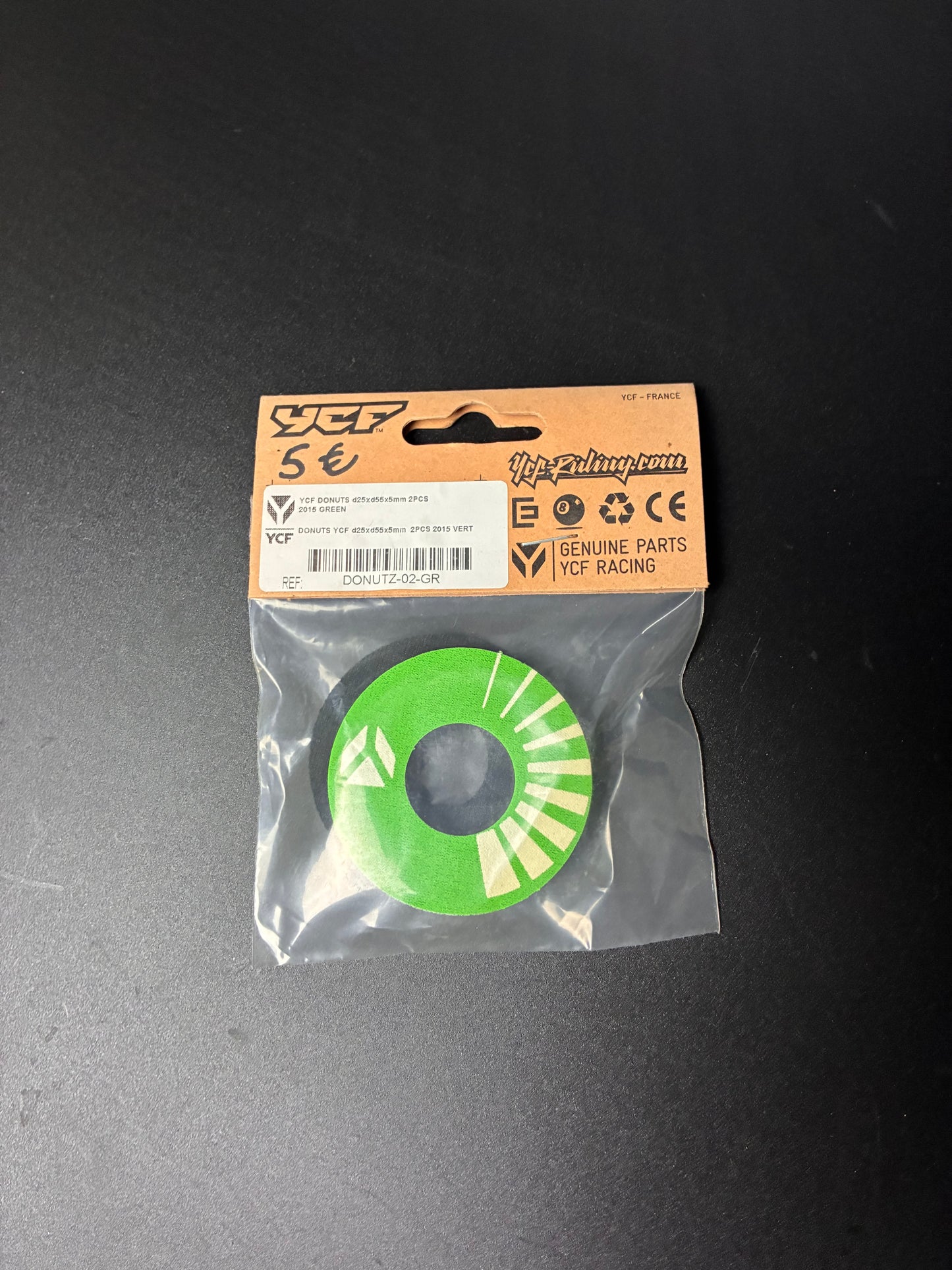 Donuts Ycf d25X D55X5mm 2pcs vert