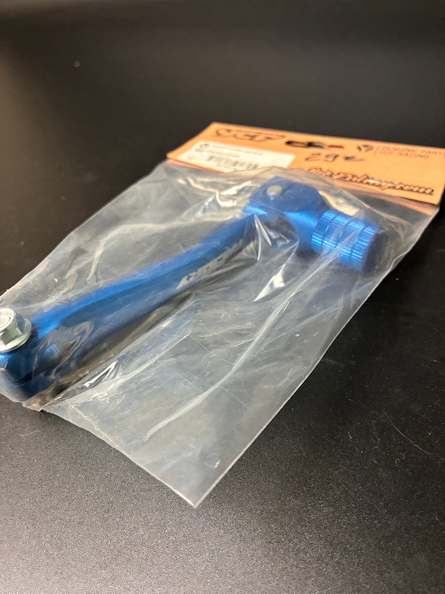 Sélecteur aluminium bleu