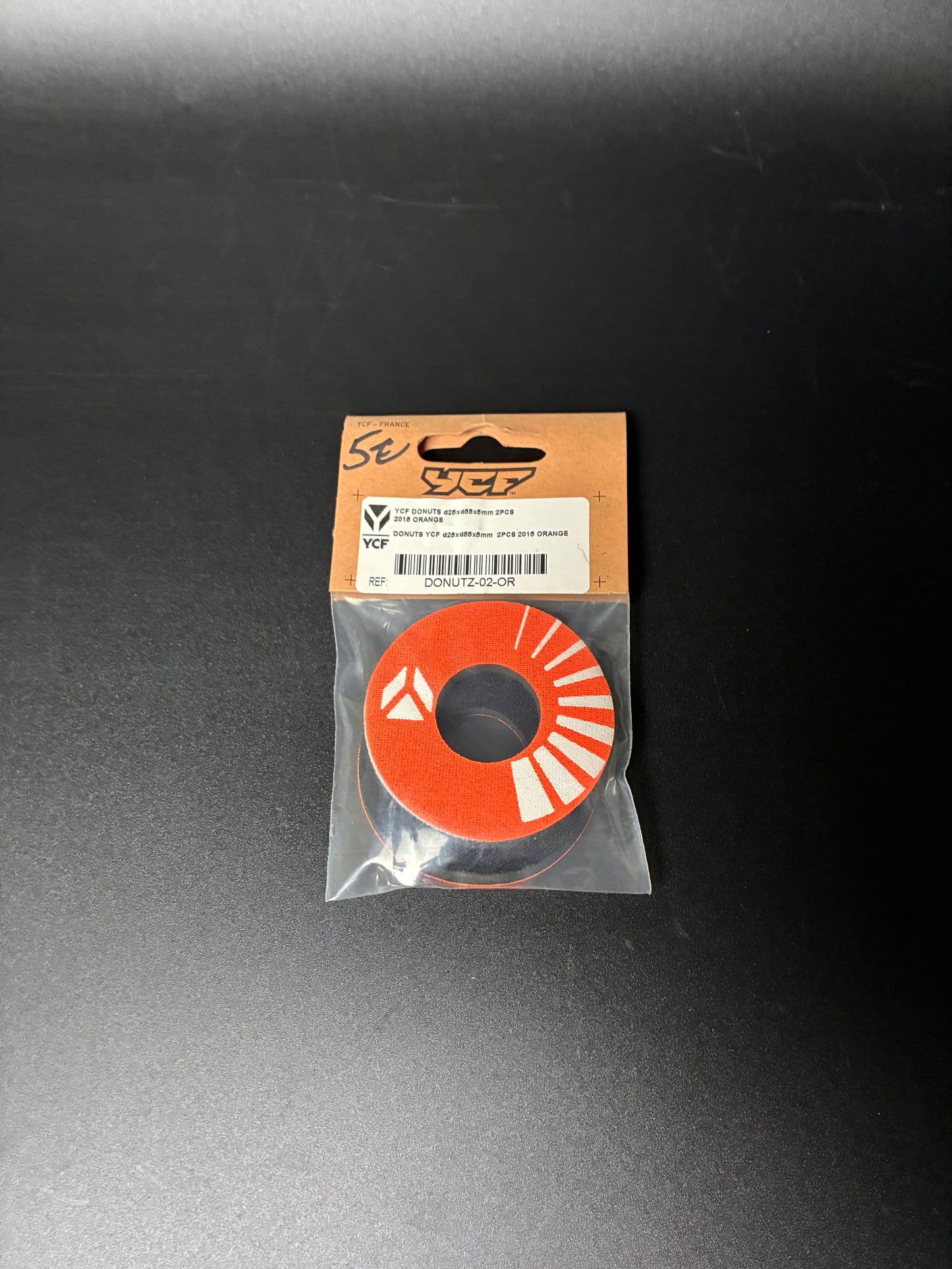 Donuts Ycf d25X D55X5mm 2pcs orange