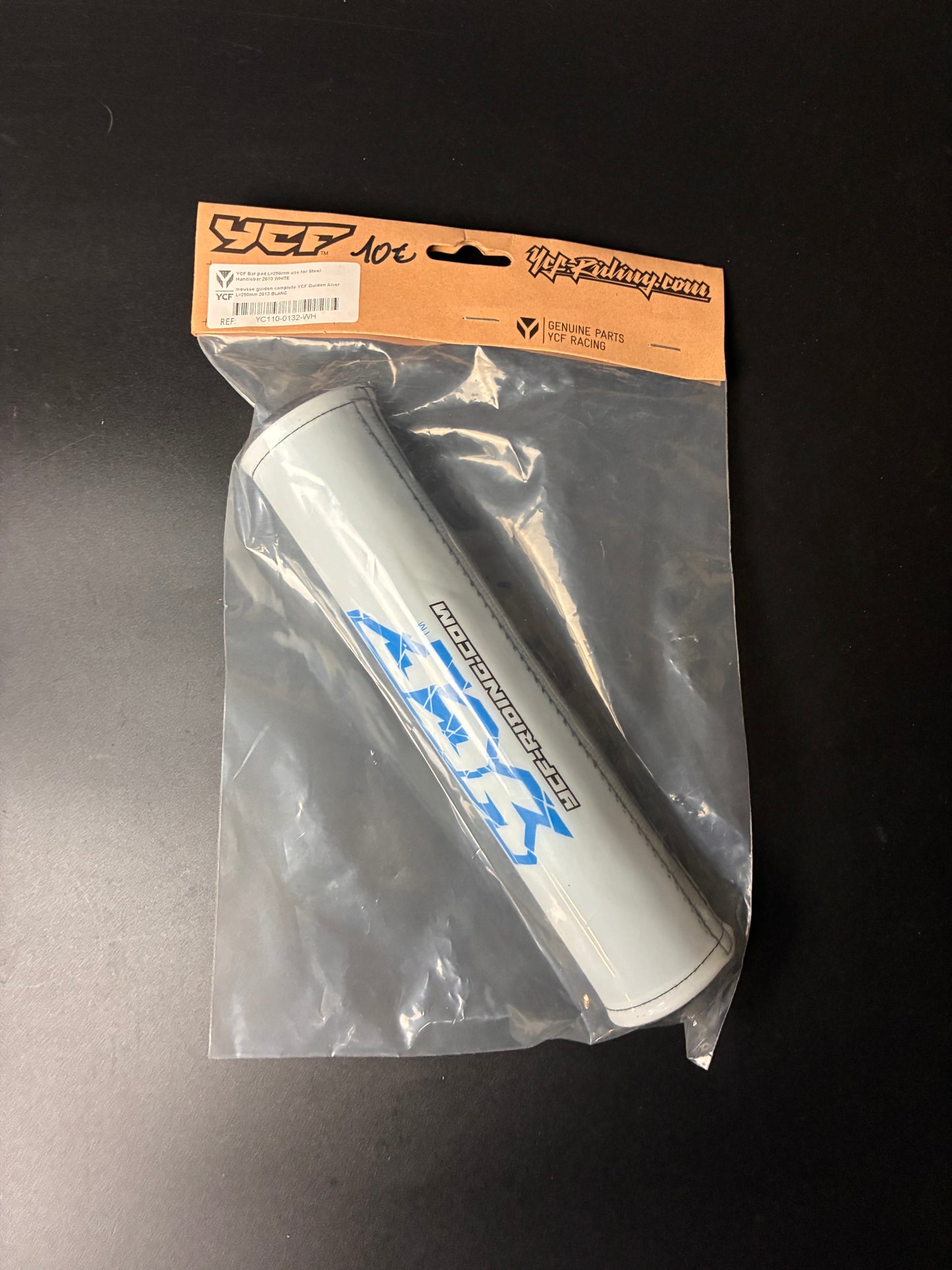 Mousse de guidon avec barre blanc Ycf
