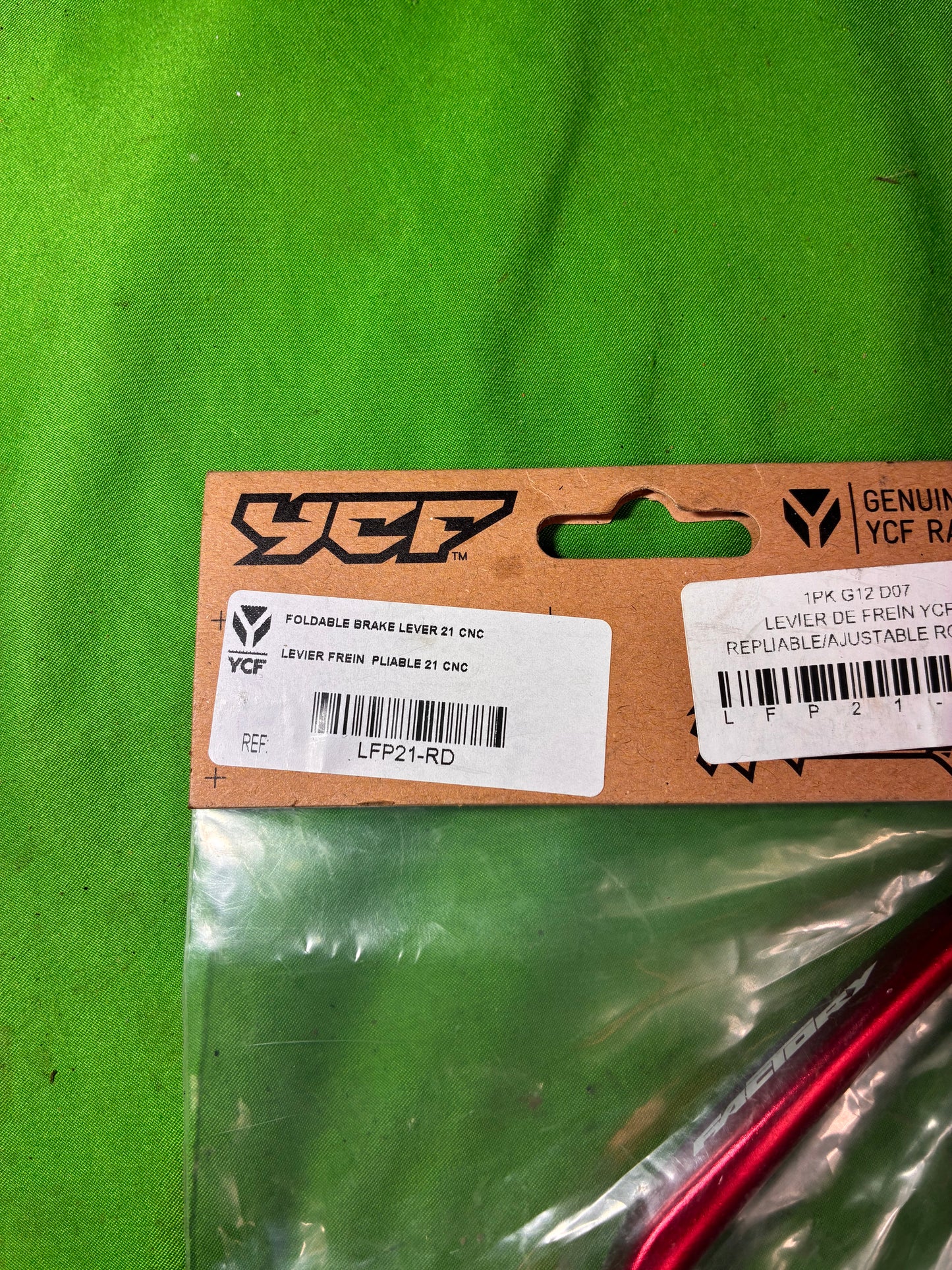 Levier de frein Ycf factory