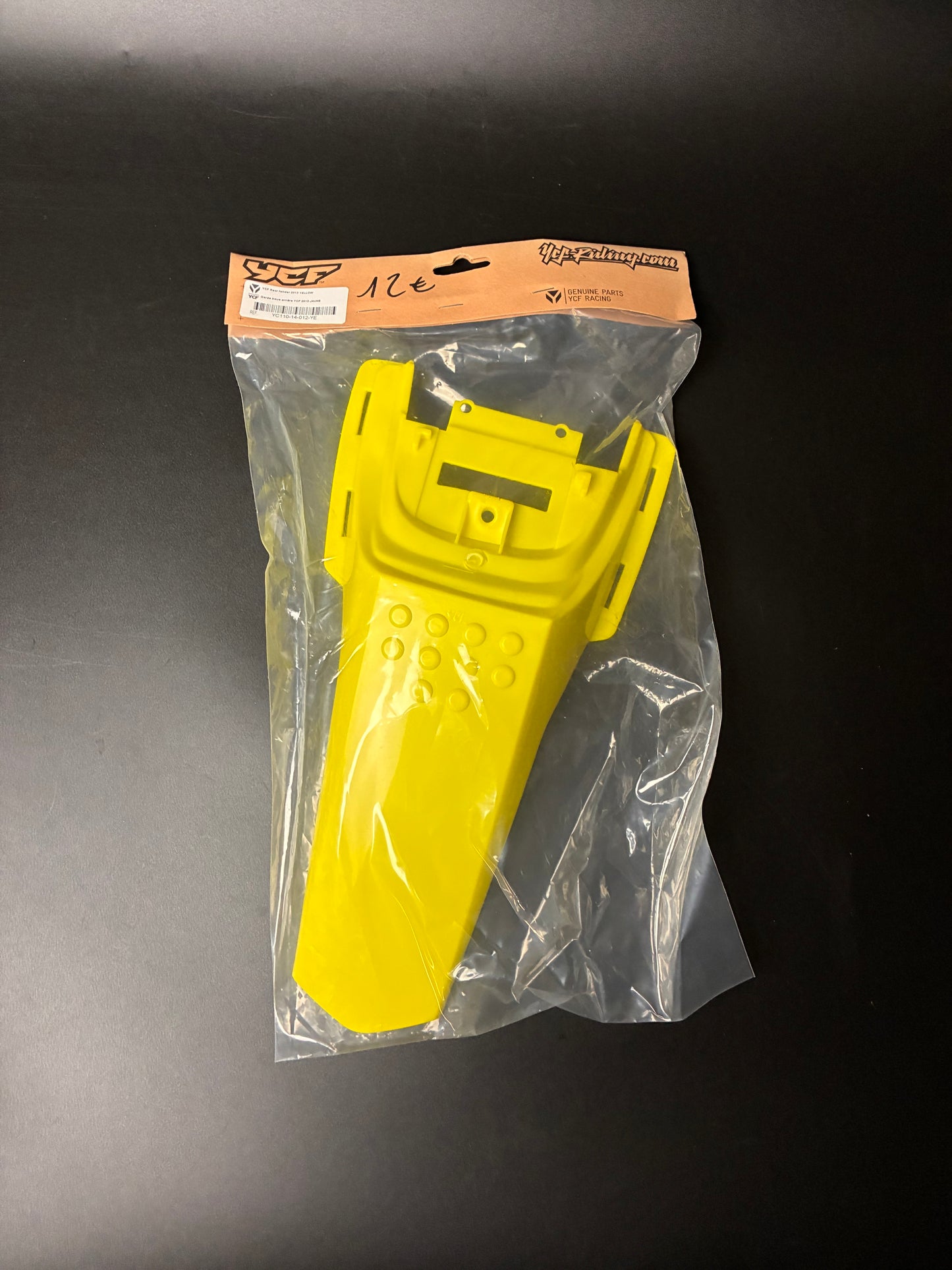 Garde boue arrière lite/start jaune