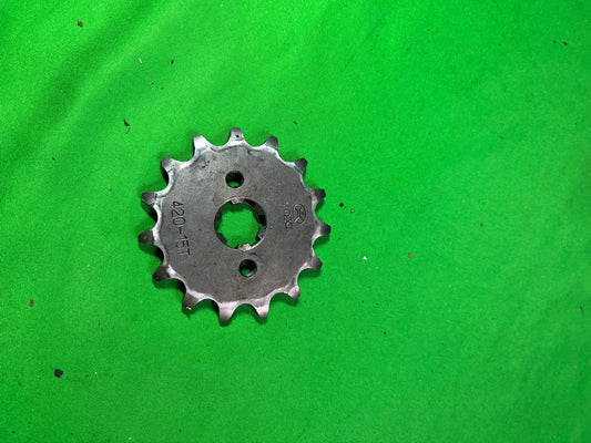 Pignon t15 chaîne 420