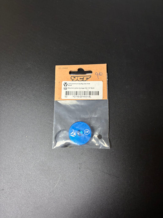 Bouchon de carter d’allumage CNC bleu