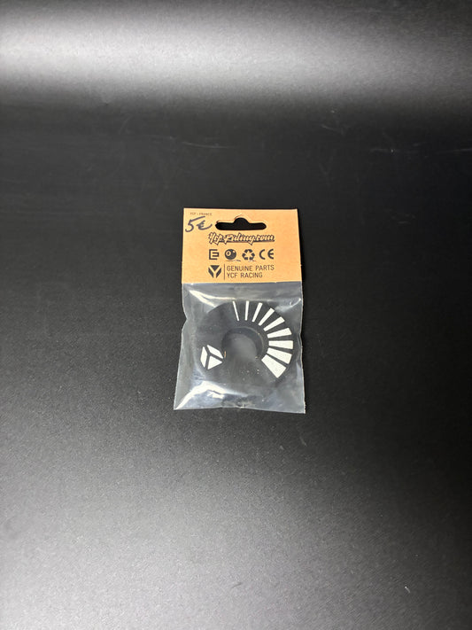 Donuts Ycf d25X D55X5mm 2pcs noir