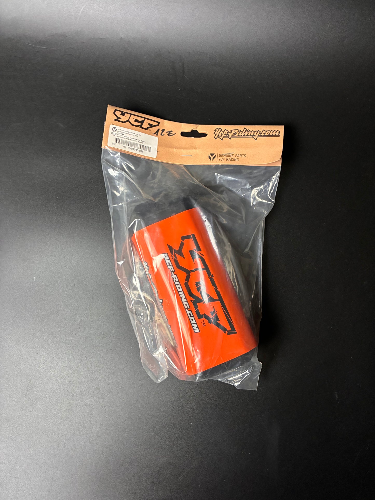 Mousse de guidon sans barre orange Ycf