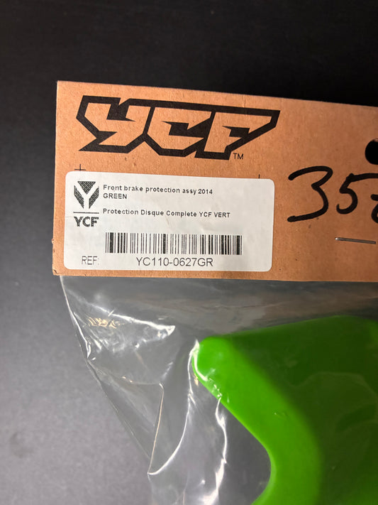 Protège disque avant vert