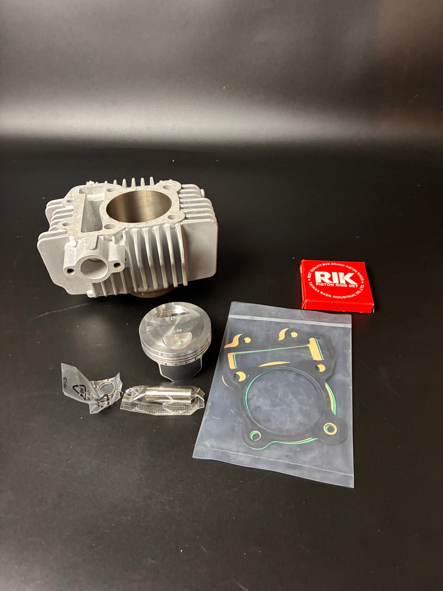 Kit cylindre Nikasil et piston forgé 63 mm