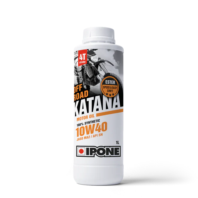 IPONE KATANA OFF ROAD - Huile moteur 4T 100% Synthétique - 1L