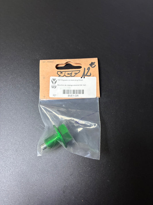 Bouchon de vidange aimantée vert