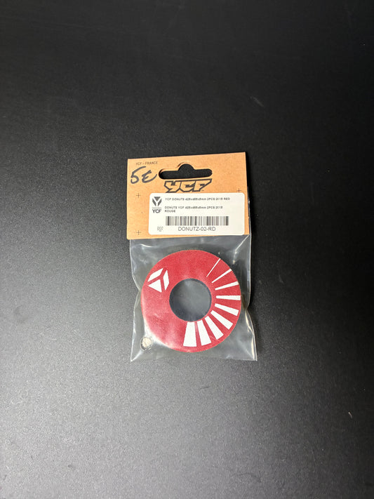 Donuts Ycf d25X D55X5mm 2pcs rouge