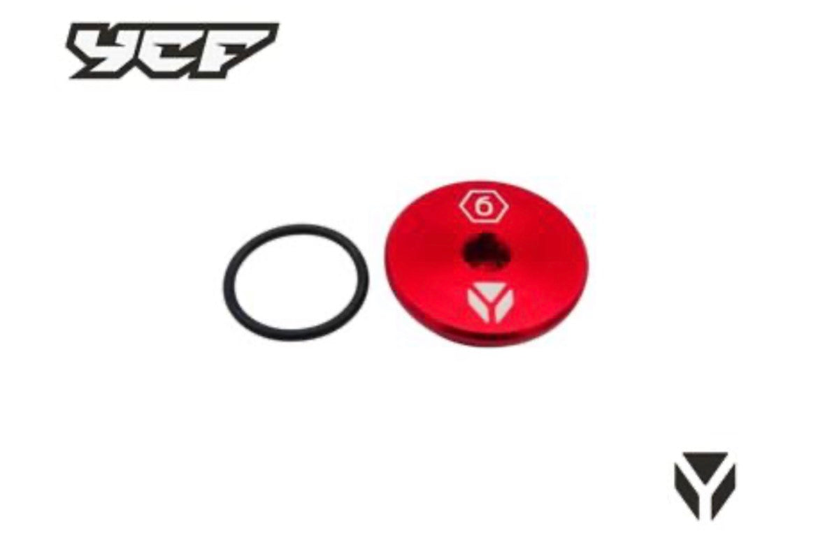 Bouchon de carter d’allumage ycf rouge