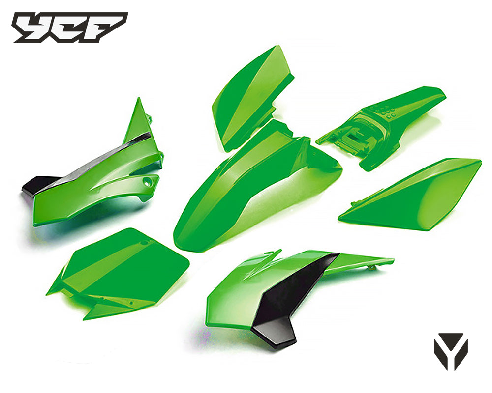 KIT PLASTIQUE START 88/125 2020 NOIR
